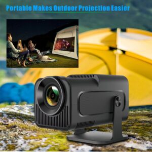 HY320 4K Smart Projector – Android 11 Portable Home Cinema with Dual WiFi6 & BT5.0